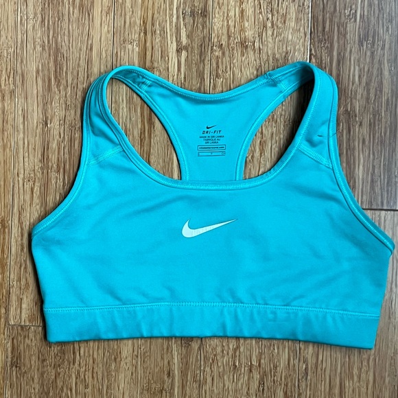Nike Dri Fit Sports Bra Bundle Size Small Gray Green - Picture 2 of 9